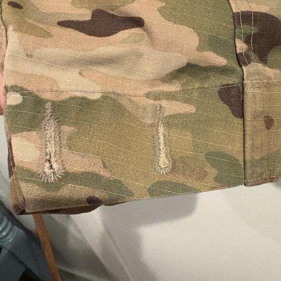 Propper Army Combat Uniform Coat Mens Large Multicam Camo Tactical Jacket LL - Picture 7 of 12